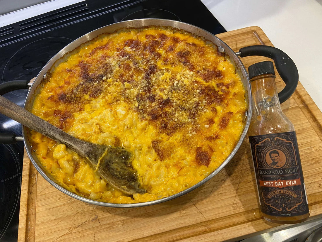 Homemade Spicy Macaroni and Cheese Recipe - BarbaroMojo.com