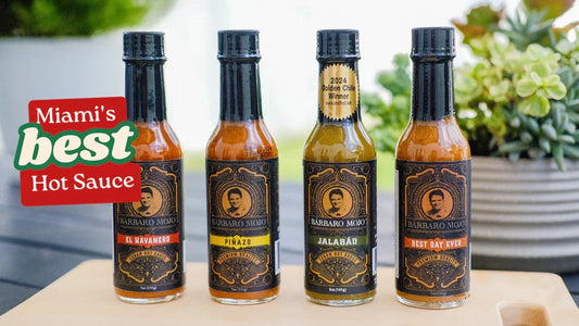 Discover Miami's Best Hot Sauce: The Original Cuban Hot Sauce by Barbaro Mojo - BarbaroMojo.com