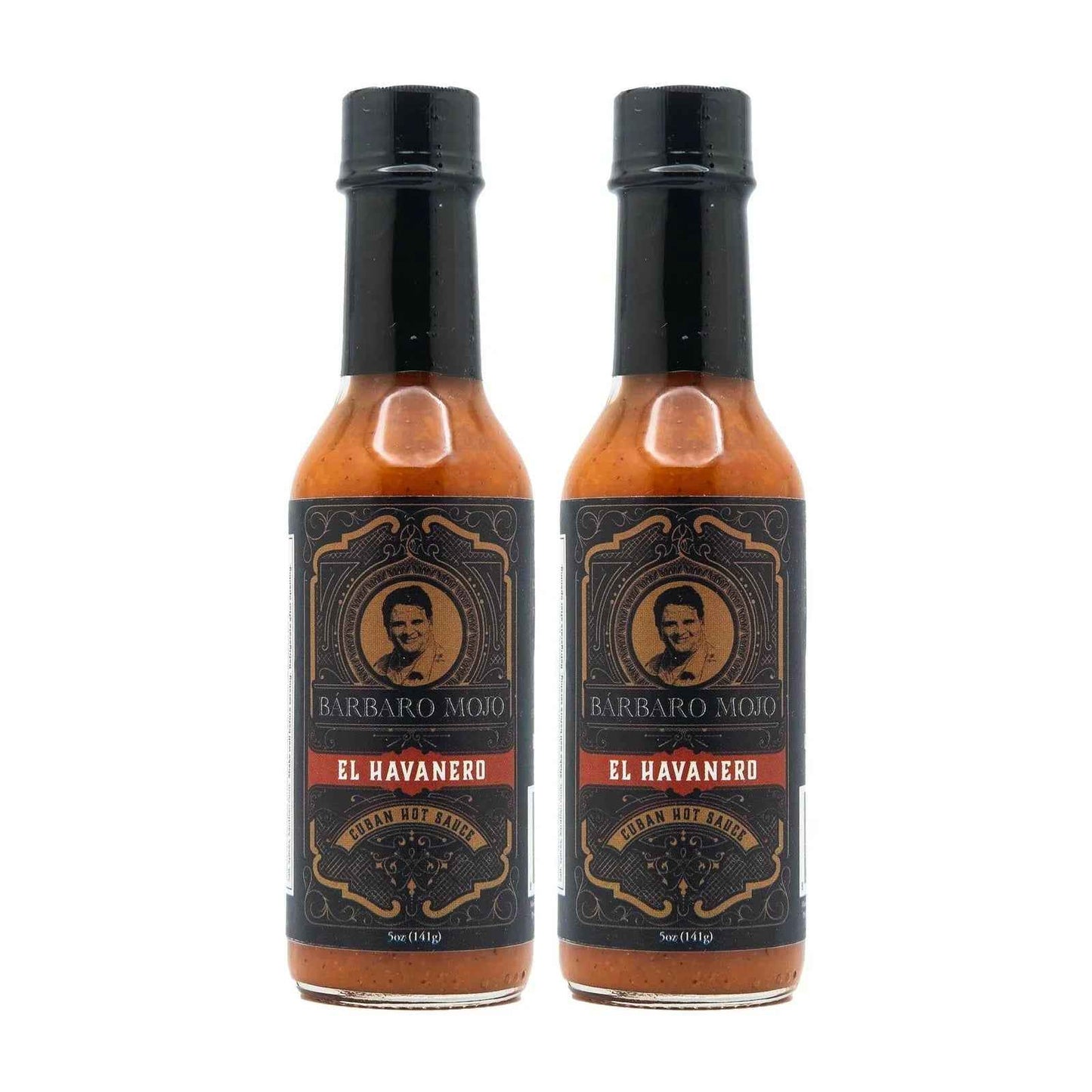 El Havanero 2-Pack Cuban Hot Sauce Habanero - Spicy Flavor Burst