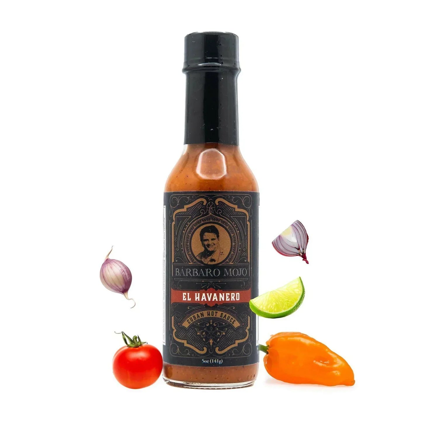 Barbaro Mojo Cuban Hot Sauce Gift Pack Only Hot (El Havanero, Piñazo, Best Day Ever, Matanza) - BarbaroMojo.com
