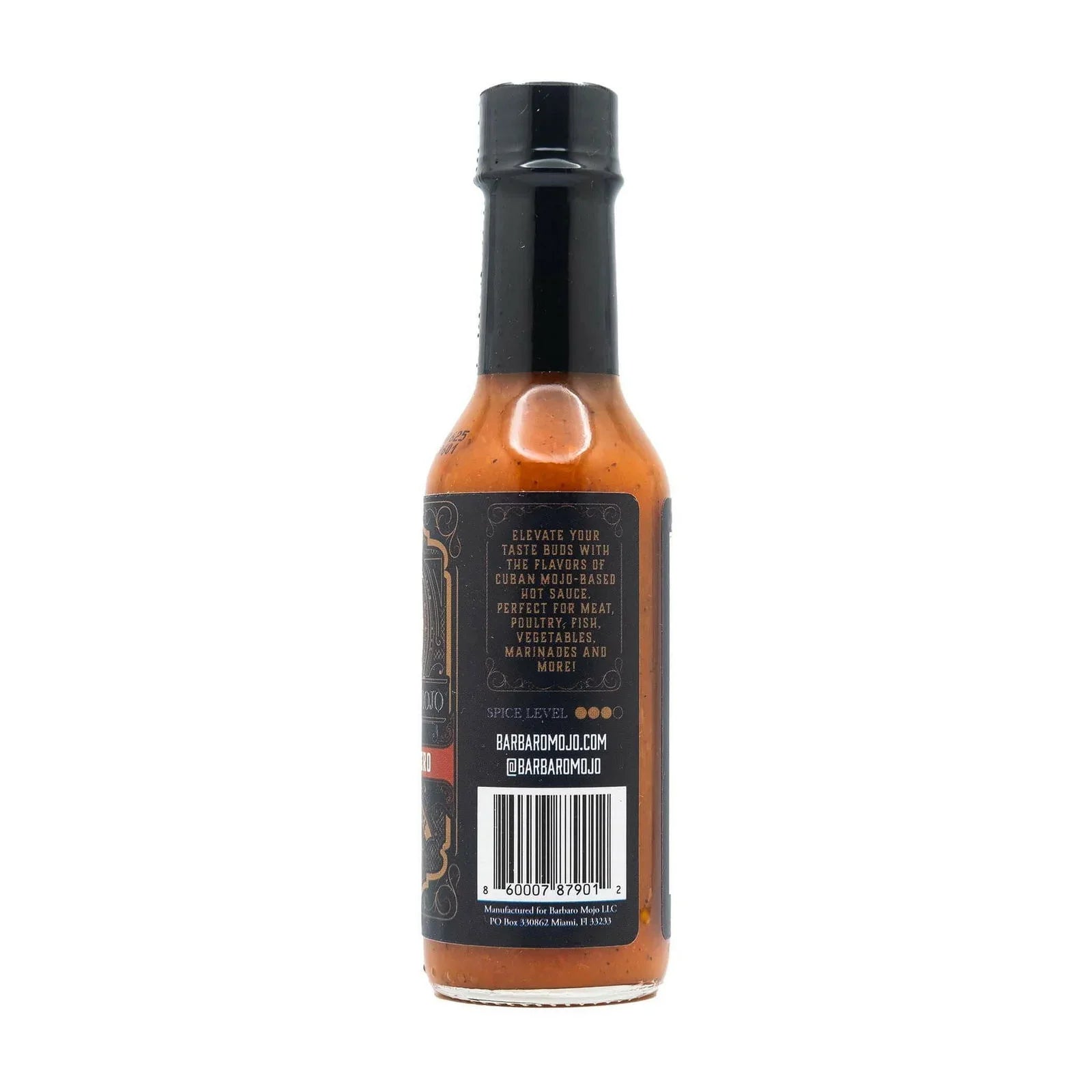 El Havanero Cuban Hot Sauce made with Habaneros - BarbaroMojo.com