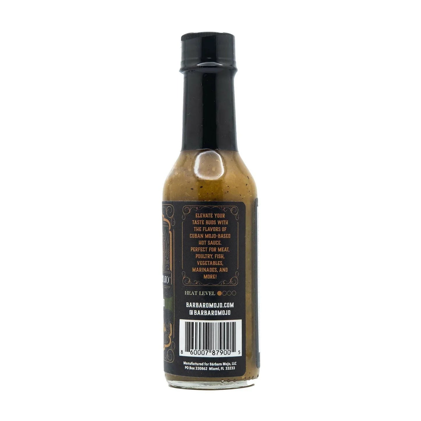 Jalabáo Cuban Hot Sauce made with jalapeno - BarbaroMojo.com