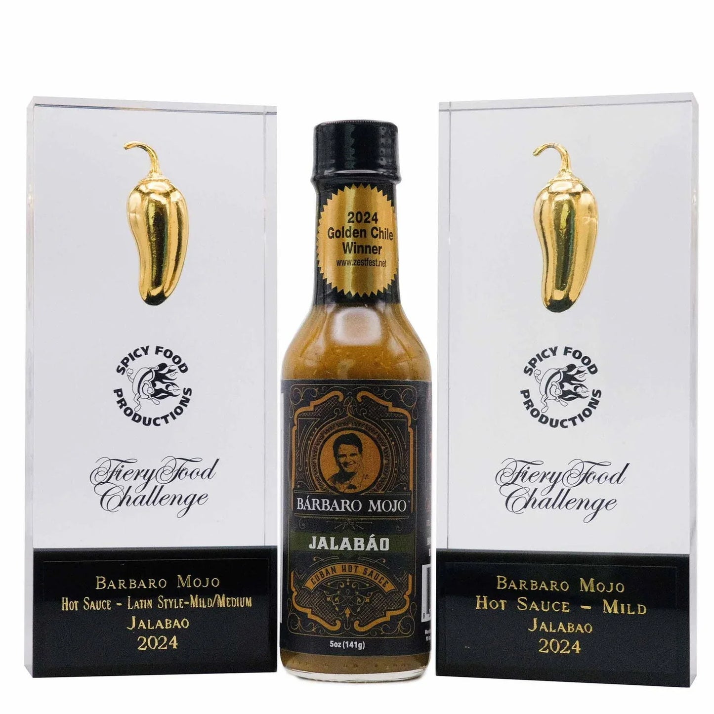 Jalabáo Cuban Hot Sauce made with jalapeno - BarbaroMojo.com