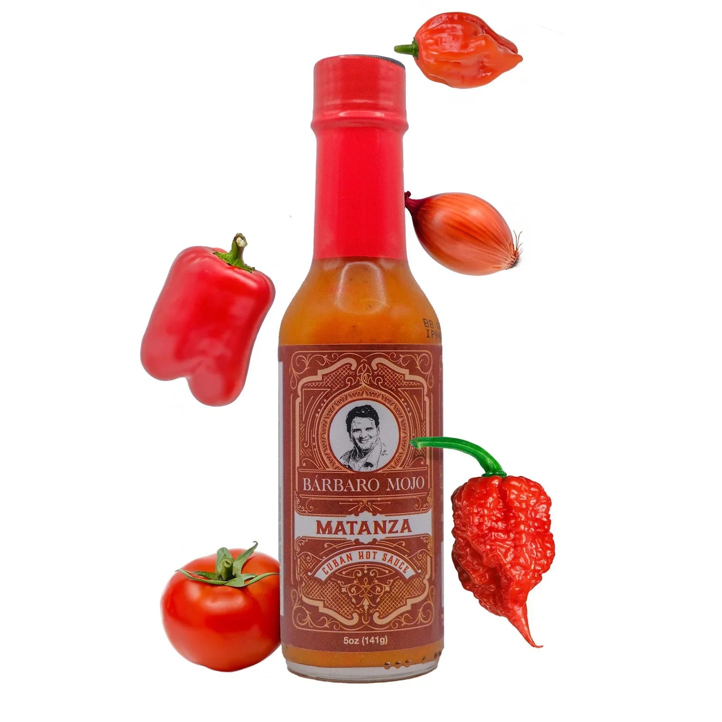 Matanza Cuban Hot Sauce made with Habaneros and Carolina Reaper - BarbaroMojo.com