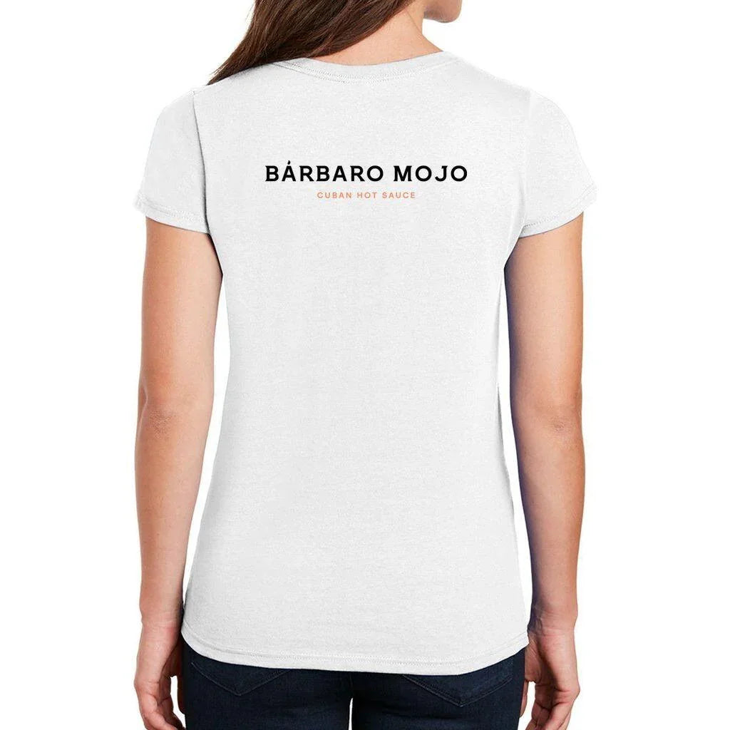 Women’s Heavy Cotton V-Neck T-Shirt - BarbaroMojo.com