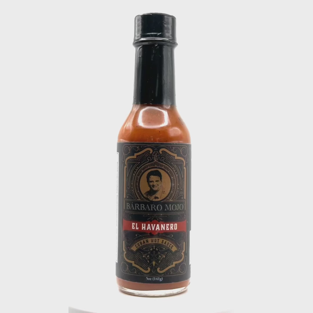 El Havanero Rotating Video |  Authentic Cuban Hot Sauce | Miami's Best Hot Sauce