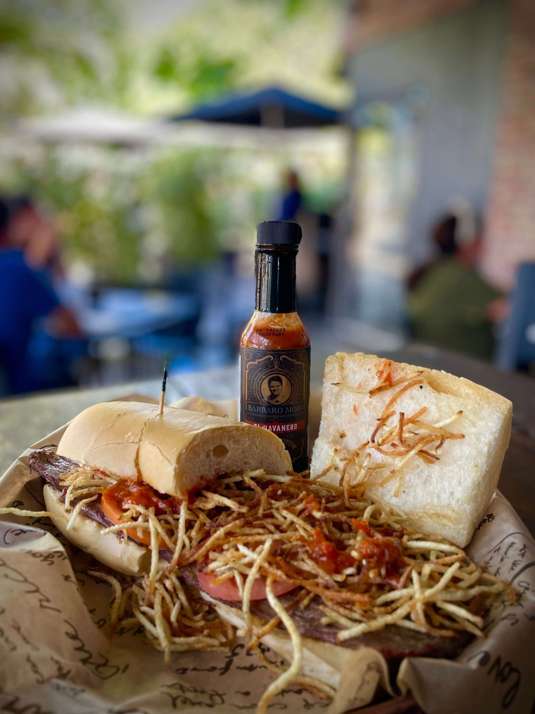 Bring the Heat with Barbaro Mojo Cuban Hot Sauce on Your Pan Con Bistec!