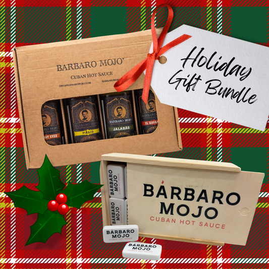 Domino Nights & Barbaro Mojo 4-Pack Holiday Gift Bundle - BarbaroMojo.com