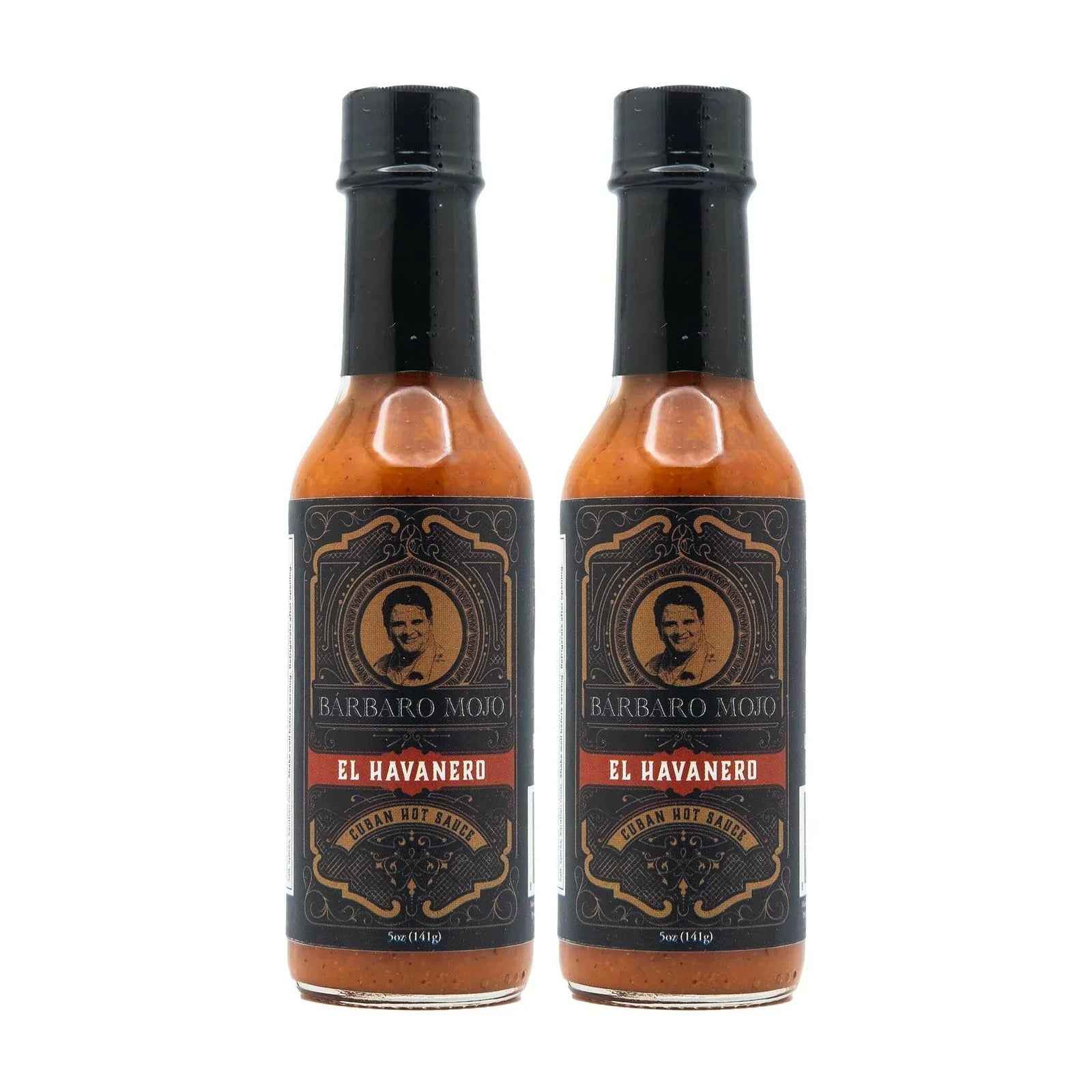 El Havanero 2-Pack | Cuban Habanero Hot Sauce | BarbaroMojo.com