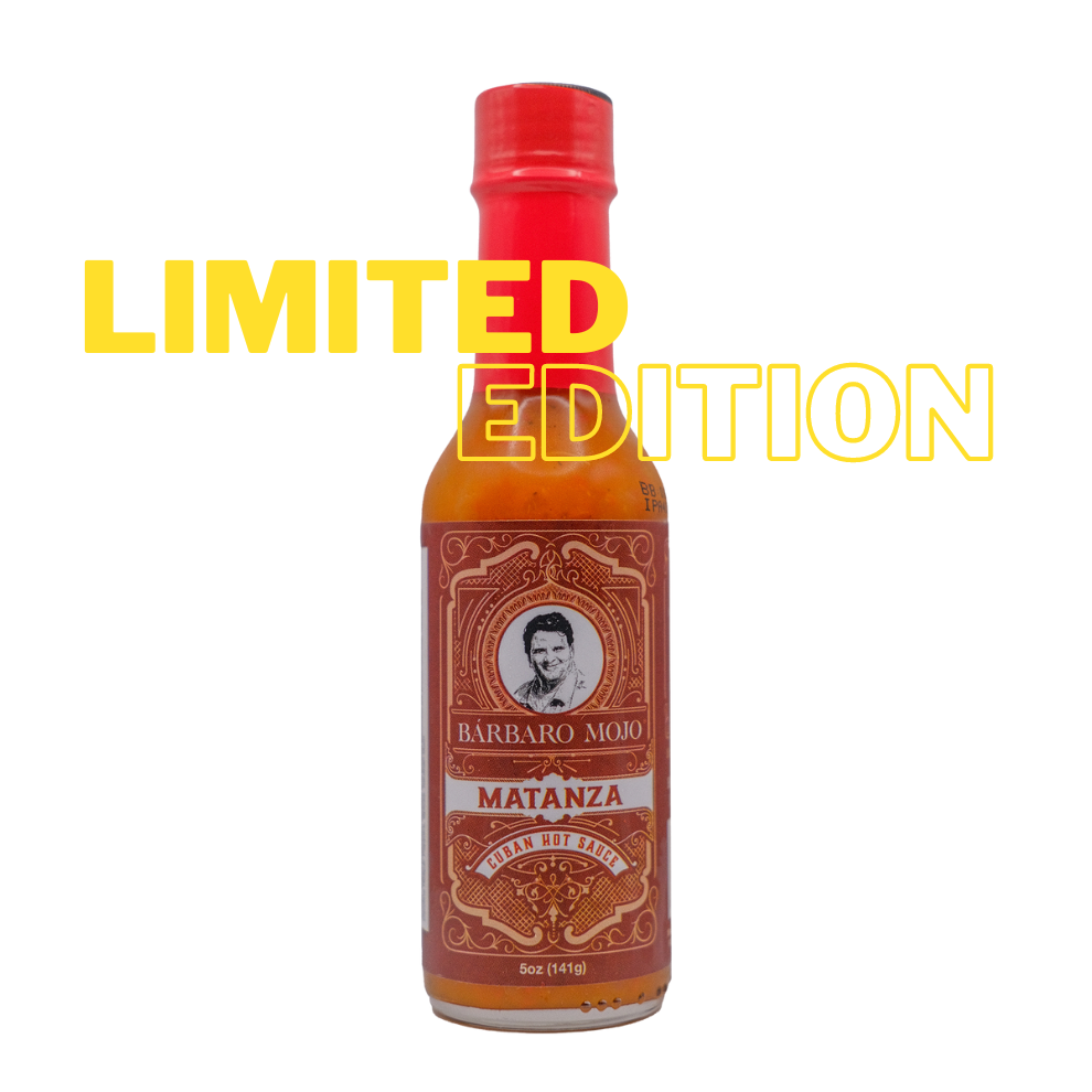 Matanza Cuban Hot Sauce made with Habaneros and Carolina Reaper