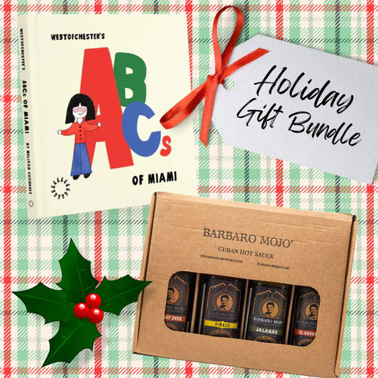 Westofchester's ABCs of Miami Book & Barbaro Mojo 4-Pack Holiday Gift Bundle - BarbaroMojo.com