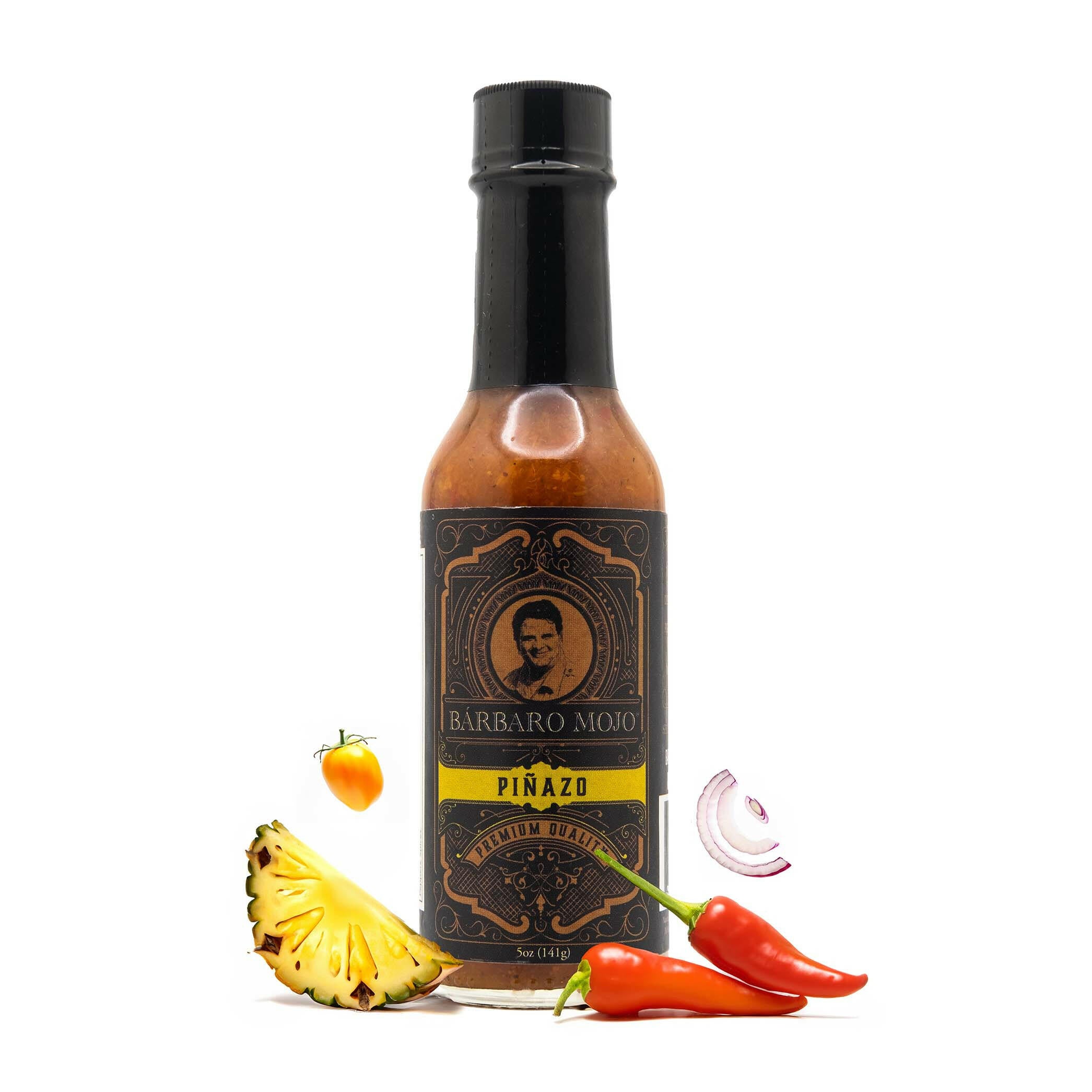 Piñazo⢠Cuban Hot Sauce - Pineapple and Carolina Reaper